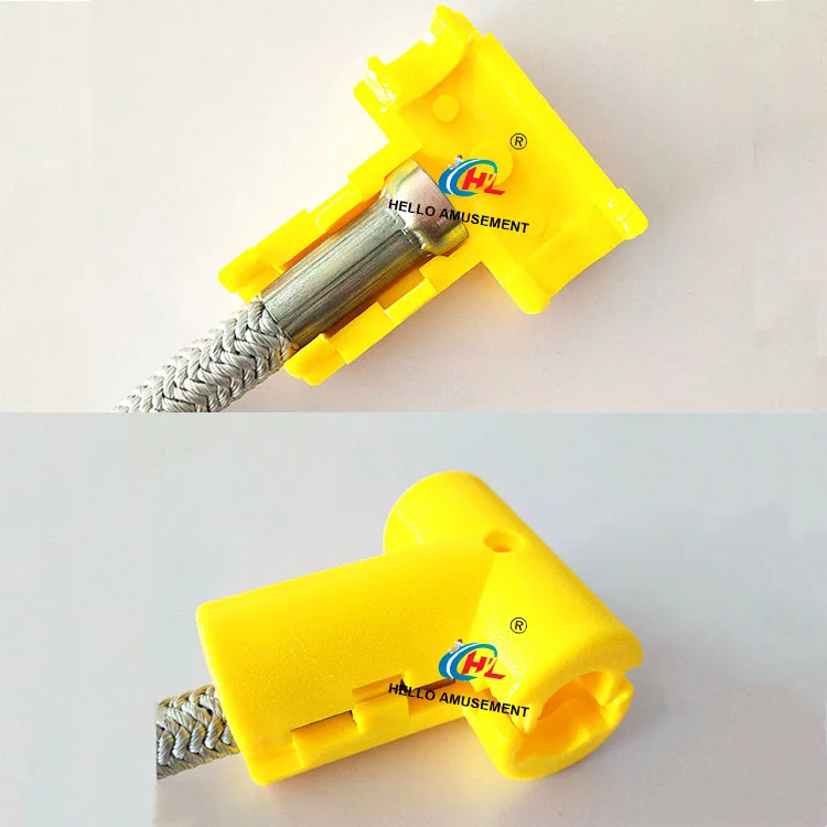 16mm Plastic Colored T-bar Climbing Rope Net Connecting Fasteners 7