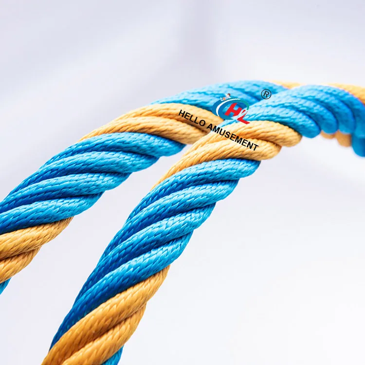 20-22mm Outdoor Colorful Play Net Rope Climbing Rope 6
