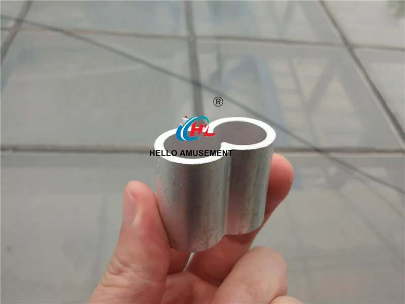 8-type Aluminum Crimping Loop Sleeve for Ropes 8