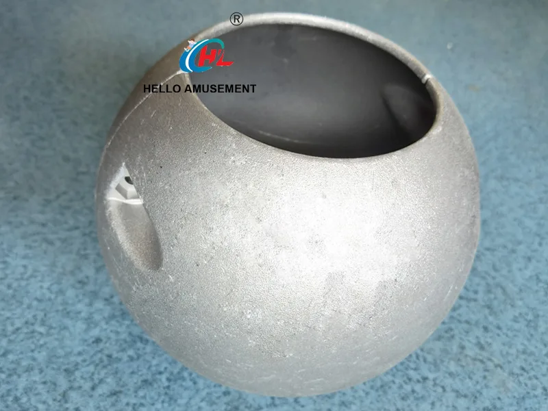 Aluminum flange ball parts playground flange 5