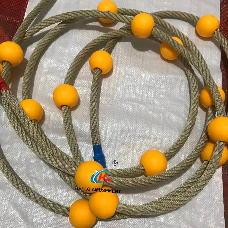Children's climbing rope production multi rope hand catch ball 7