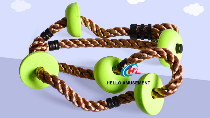 Climbing Rope Tree Swings Seat Disc Set Accessories 11