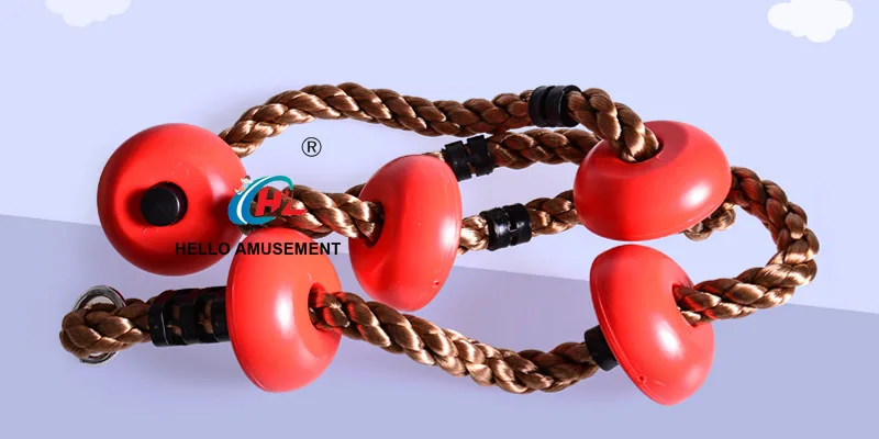 Climbing Rope Tree Swings Seat Disc Set Accessories 13