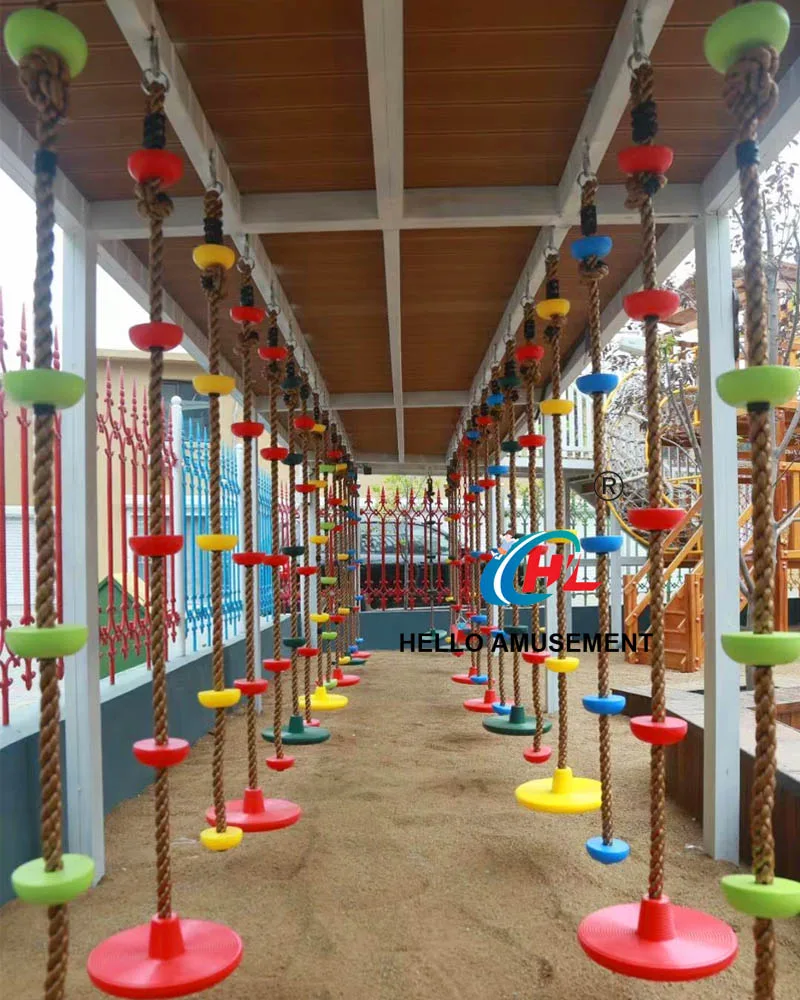Climbing Rope Tree Swings Seat Disc Set Accessories 19