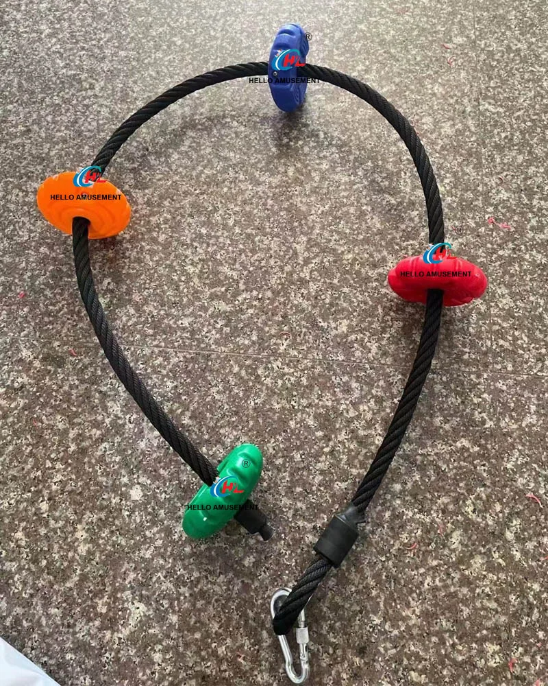 Climbing rope flying saucer 8