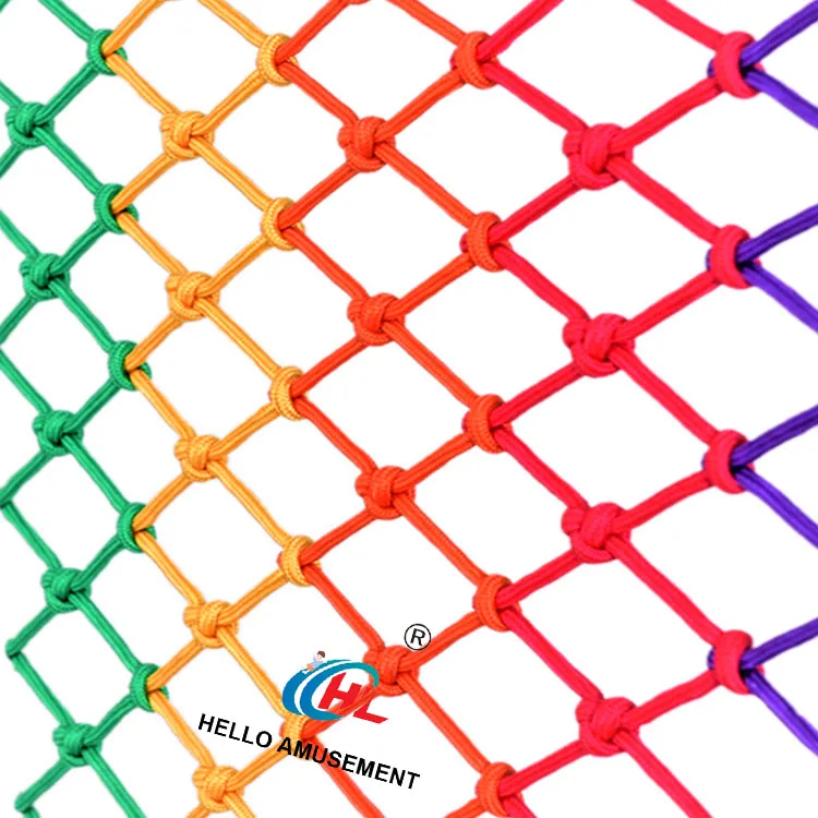 Colorful Nylon Net Rope Kids Safety Net Protection Net Climbing Fence 1