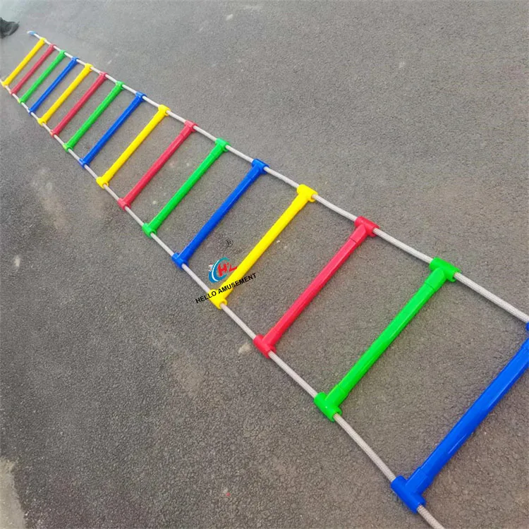 Colorful plastic cross-file climbing ladder accessories 3