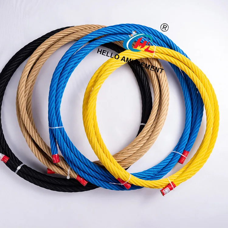 Composite Steel Wire Children's Play Equipment Climbing Rope 10