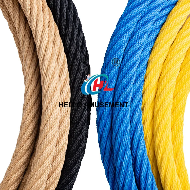Composite Steel Wire Children's Play Equipment Climbing Rope 3