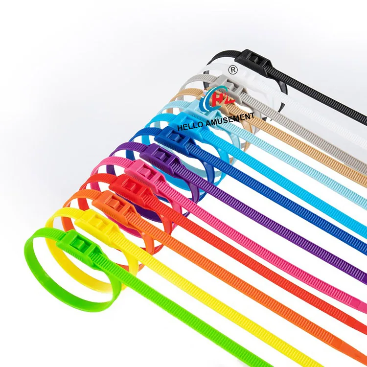 Naughty Fort Special Color Nylon Ties Environmental Protection Bundling Belt 1