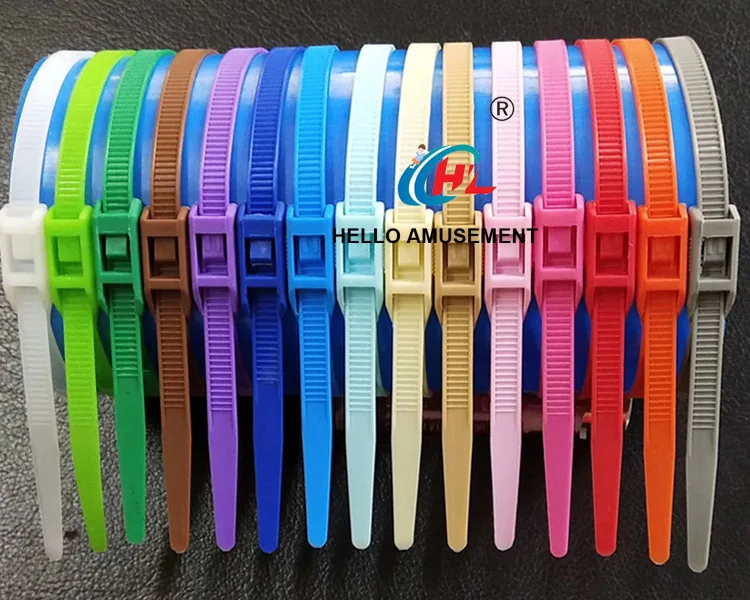 Naughty Fort Special Color Nylon Ties Environmental Protection Bundling Belt 14