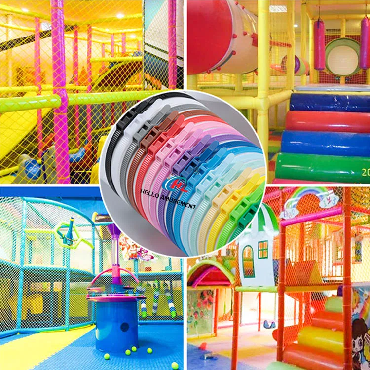 Naughty Fort Special Color Nylon Ties Environmental Protection Bundling Belt 18