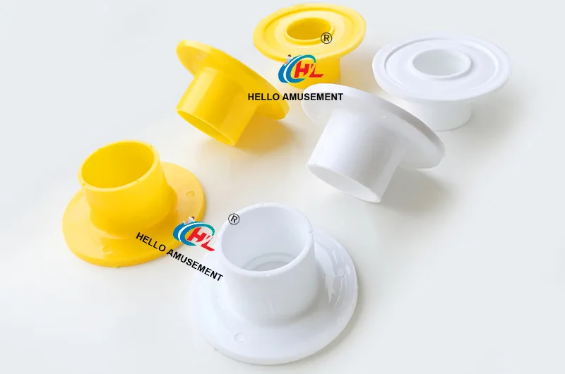 Naughty castle plastic foot cover support tube base playground accessories 6