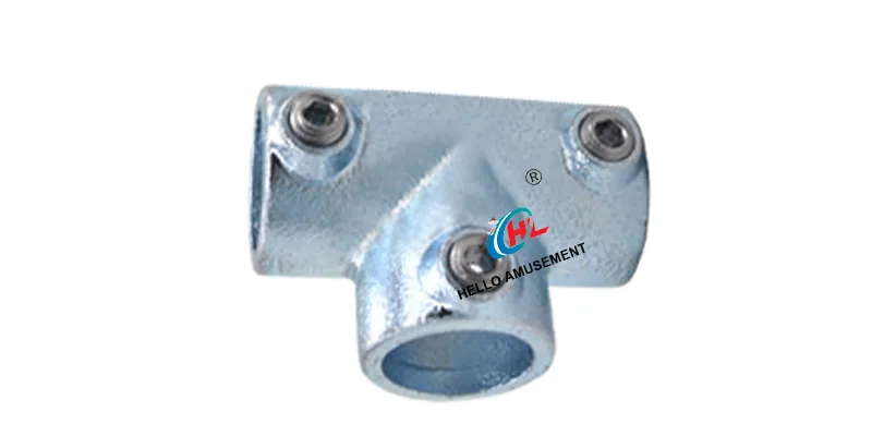 Naughty castle steel pipe round pipe connectors protective fence around the connection accessories 10