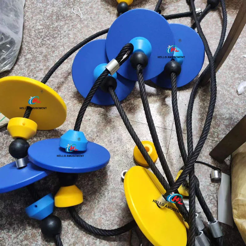 PE plastic disc toy climbing rope accessories 11