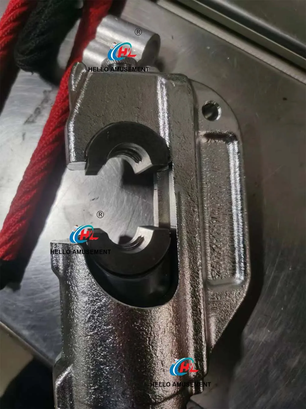 Playground Wire Rope Connectors Clamps_And Fittings Hydraulic_Press Machine 5