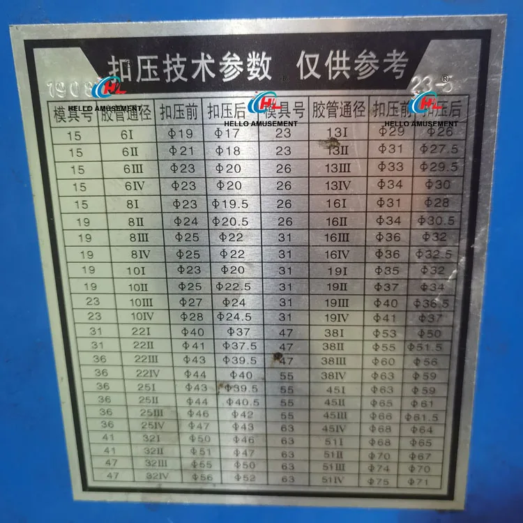 Rope Fixing Connector, Playground Pipes and Tubes Compressing Machine 14