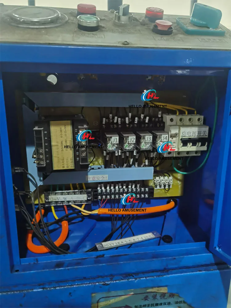 Rope Fixing Connector, Playground Pipes and Tubes Compressing Machine 8