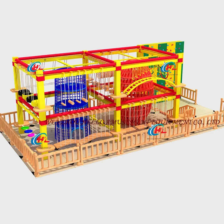 Single Steel Core Adventure Playground 16 mm Ropes for Outdoor 9
