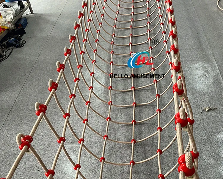 Steel Wire Core Rope Nylon Mesh Rope Children's Climbing Net 6