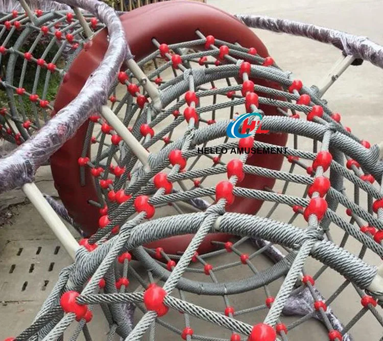 Steel Wire Core Rope Nylon Mesh Rope Children's Climbing Net 7