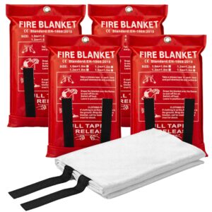 Fire Blanket 4 pack