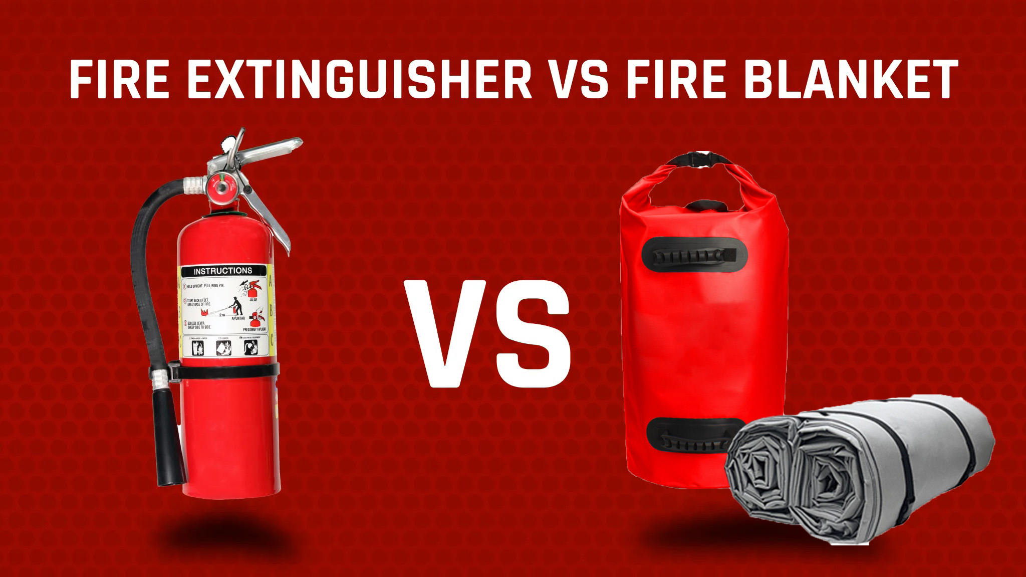 The Differences Between Car Fire Blankets and Traditional Fire Extinguishers