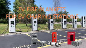 EV Fire Blanket for charging Station