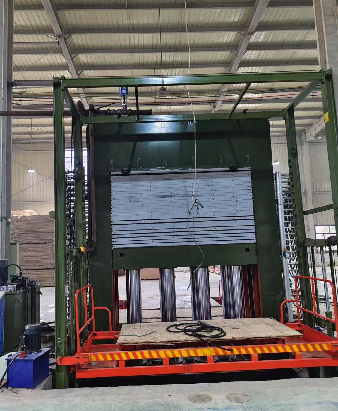 25 layers plywood hot press machine