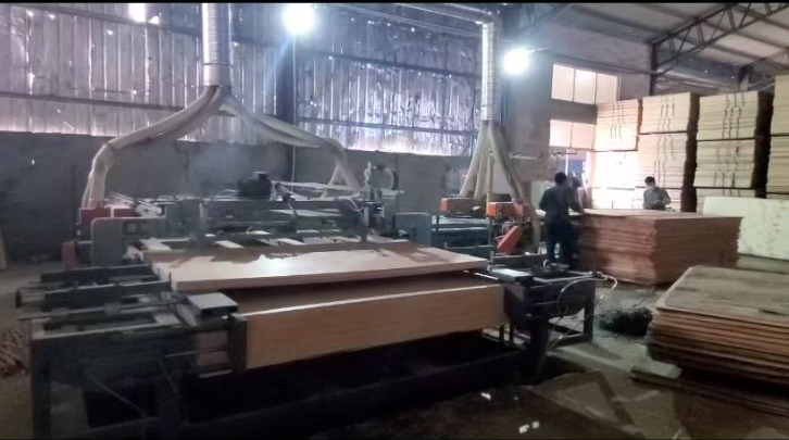 Automatic Heavy Duty Plywood Double Sizer