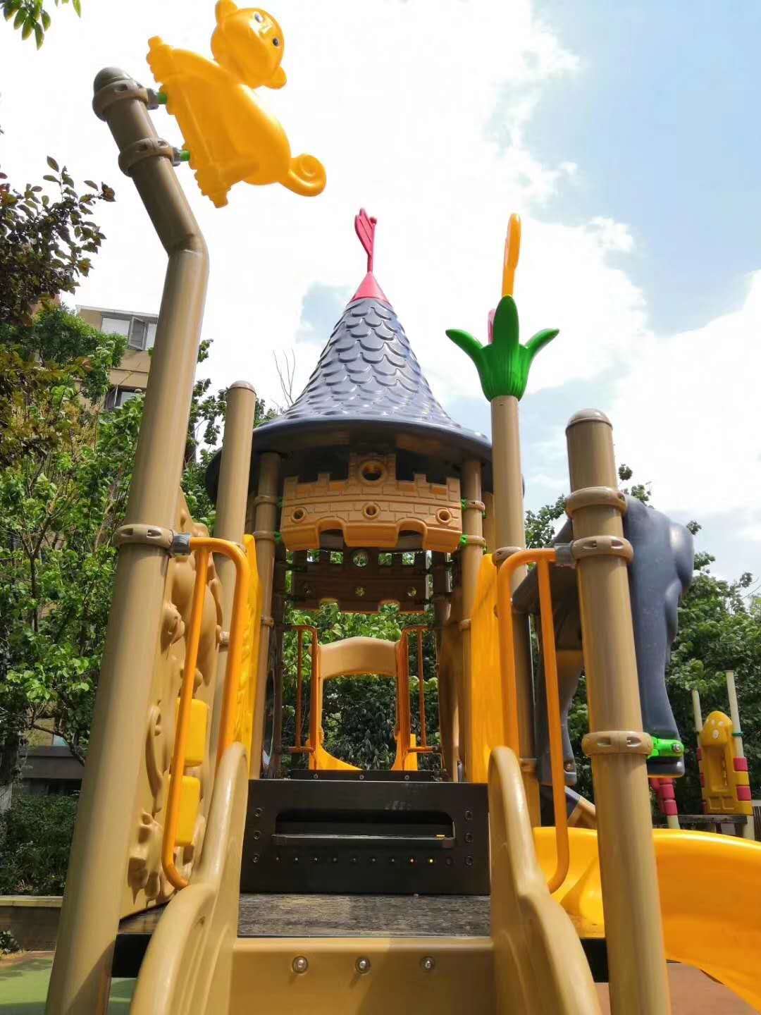 114mm pipes fasteners for playground