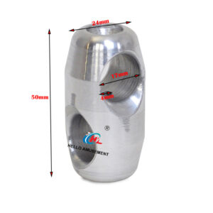 16mm X Type Aluminum Rope Accessory Playground Rope Connector 2