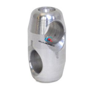 16mm X Type Aluminum Rope Accessory Playground Rope Connector 3