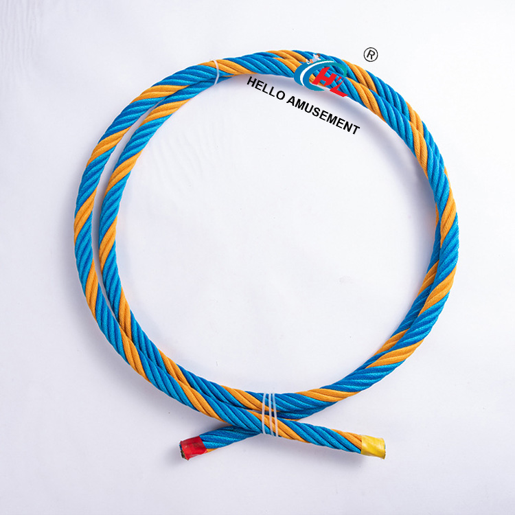 20-22mm Outdoor Colorful Play Net Rope Climbing Rope 11