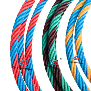20-22mm Outdoor Colorful Play Net Rope Climbing Rope 2