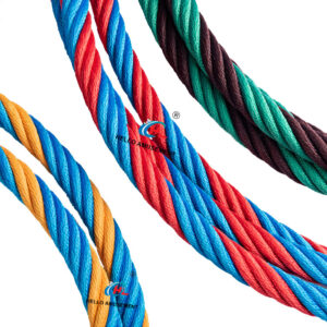 20-22mm Outdoor Colorful Play Net Rope Climbing Rope 3