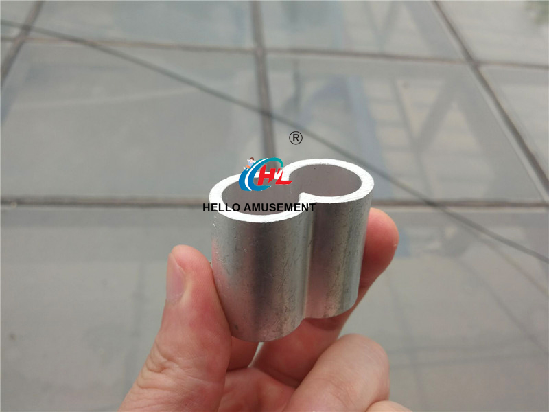 8-type Aluminum Crimping Loop Sleeve for Ropes 8