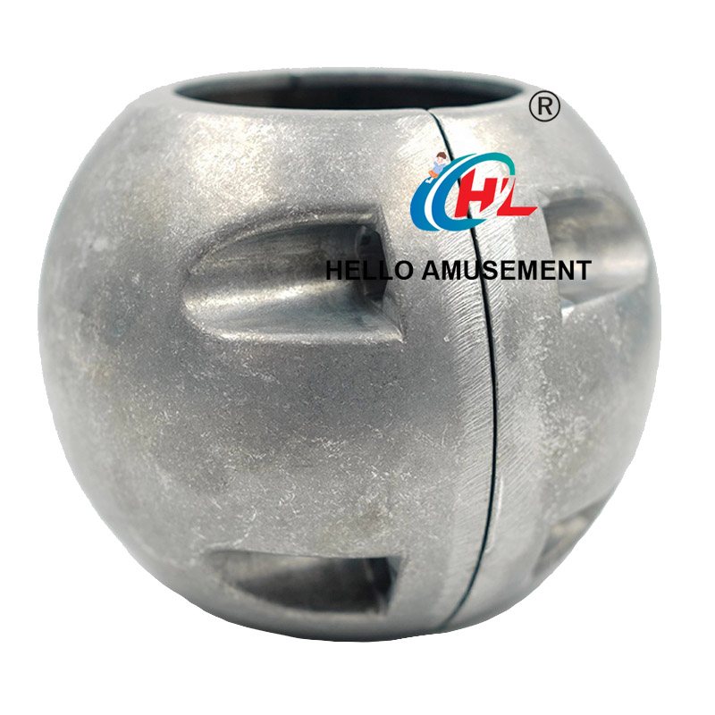 Aluminum flange ball parts playground flange 1