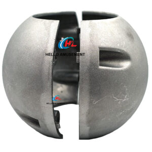 Aluminum flange ball parts playground flange 2