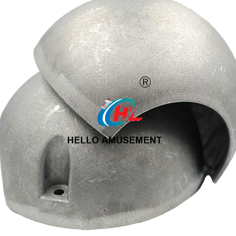 Aluminum flange ball parts playground flange 4