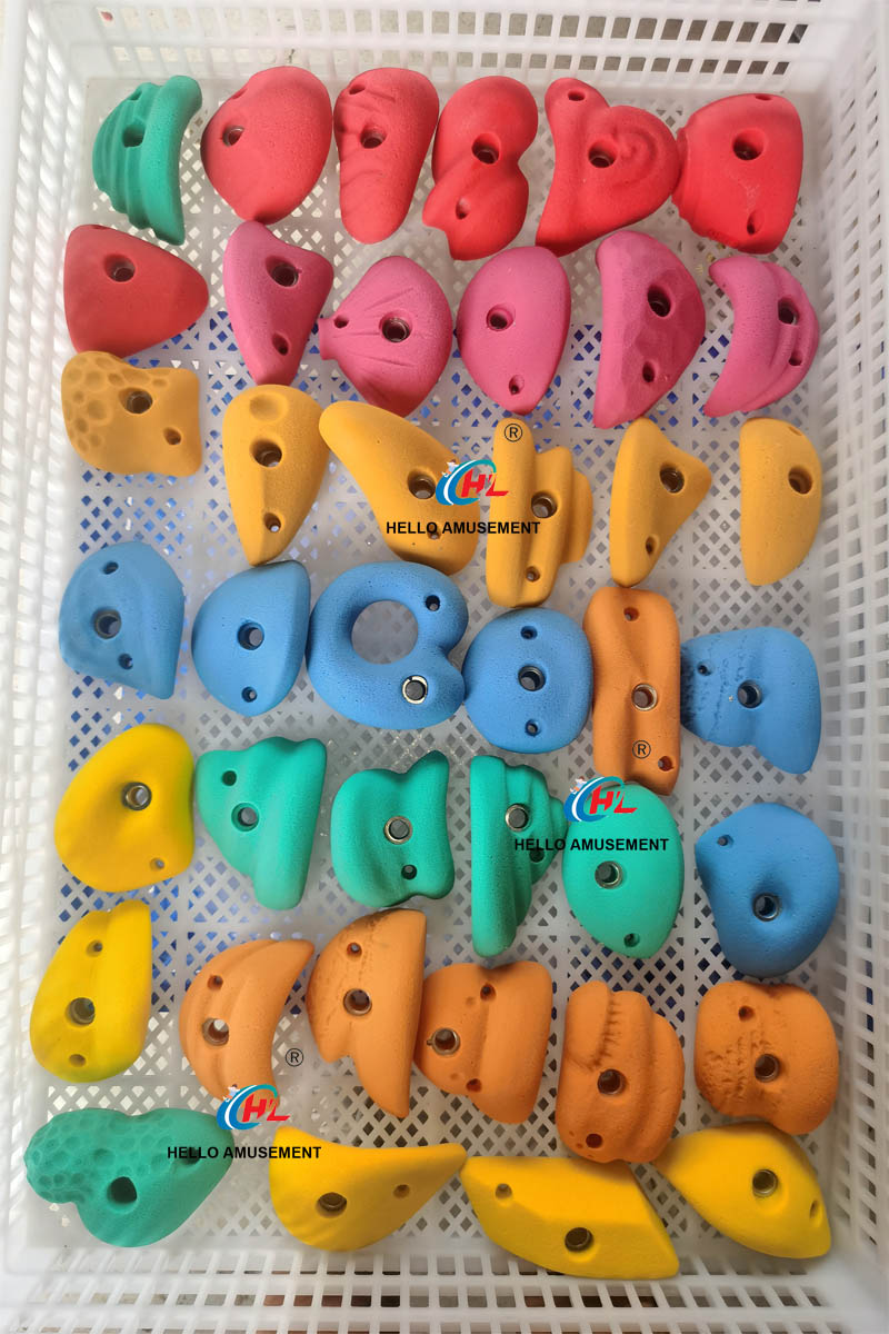 Climbers Kids Rock Climbing Wall Holds 6