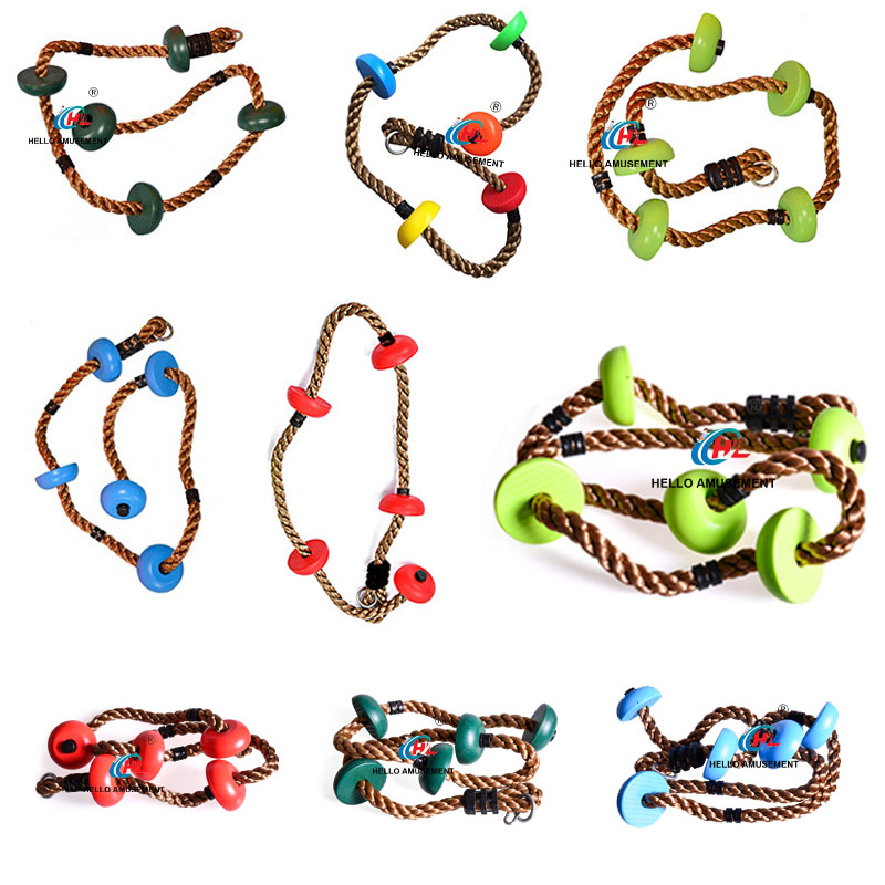Climbing Rope Tree Swings Seat Disc Set Accessories 1