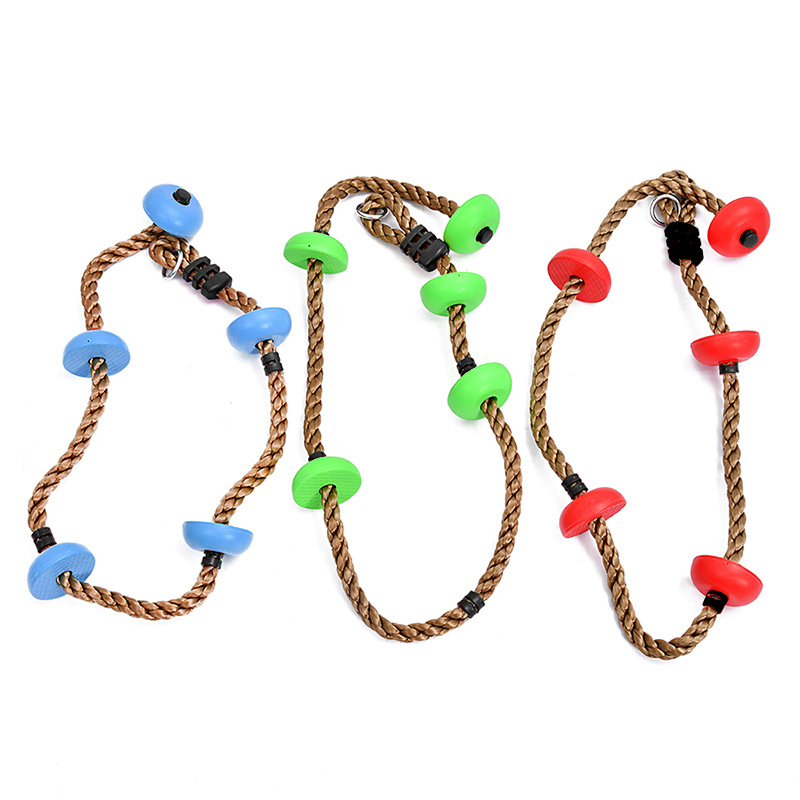 Climbing Rope Tree Swings Seat Disc Set Accessories 3