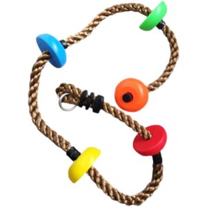Climbing Rope Tree Swings Seat Disc Set Accessories 5