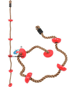 Climbing Rope Tree Swings Seat Disc Set Accessories 6