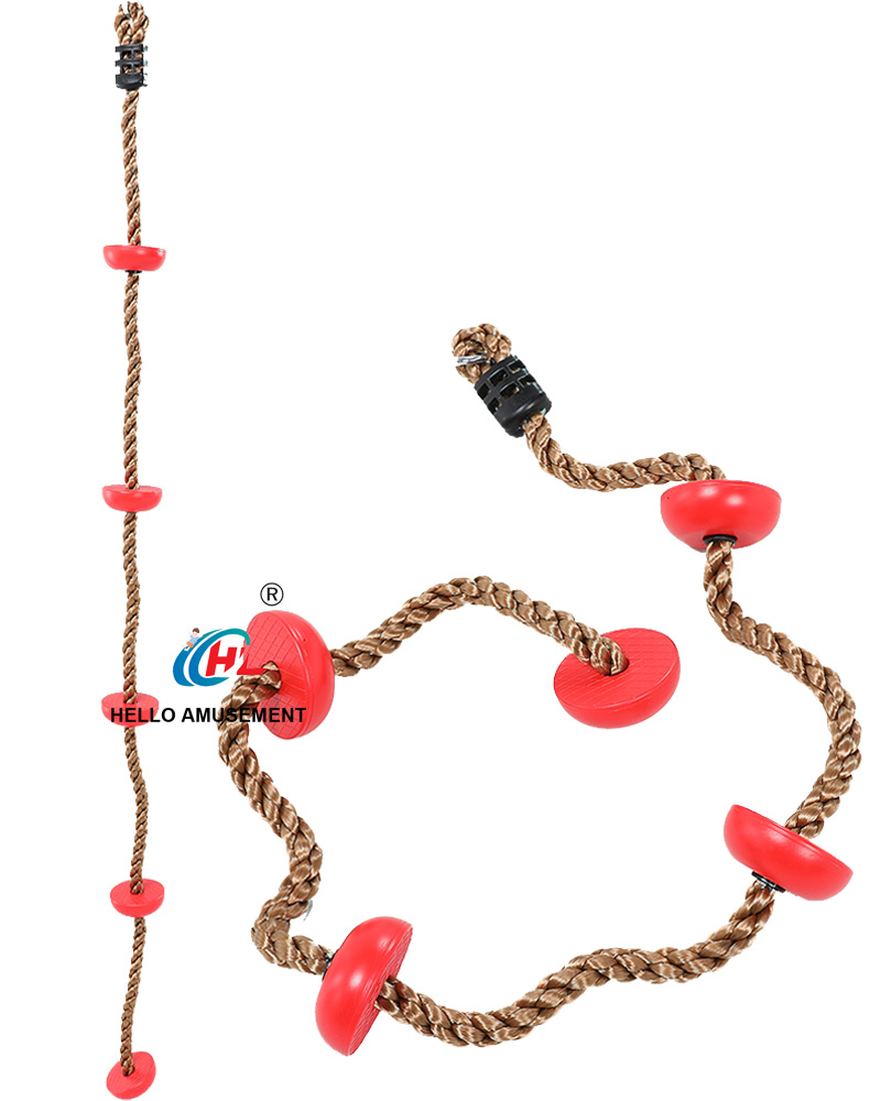 Climbing Rope Tree Swings Seat Disc Set Accessories 6