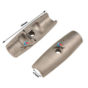 Climbing playground double section connector aluminum buckle 2