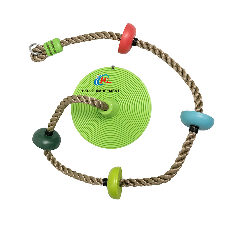 Climbing the big disc swing 2