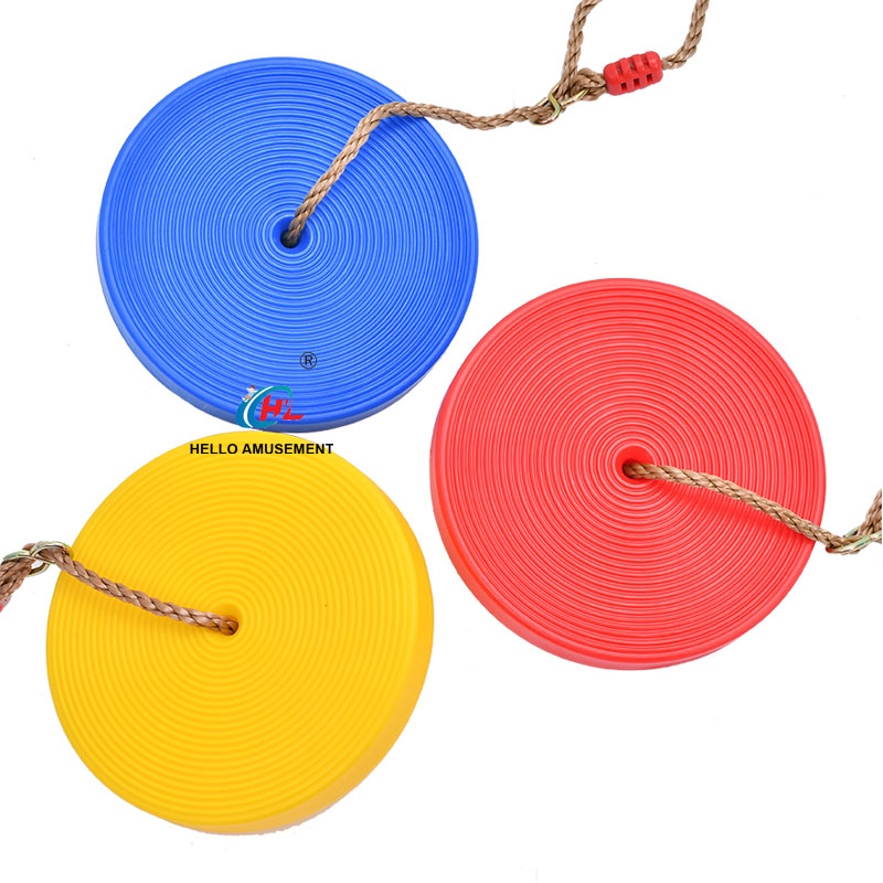 Climbing the big disc swing 8