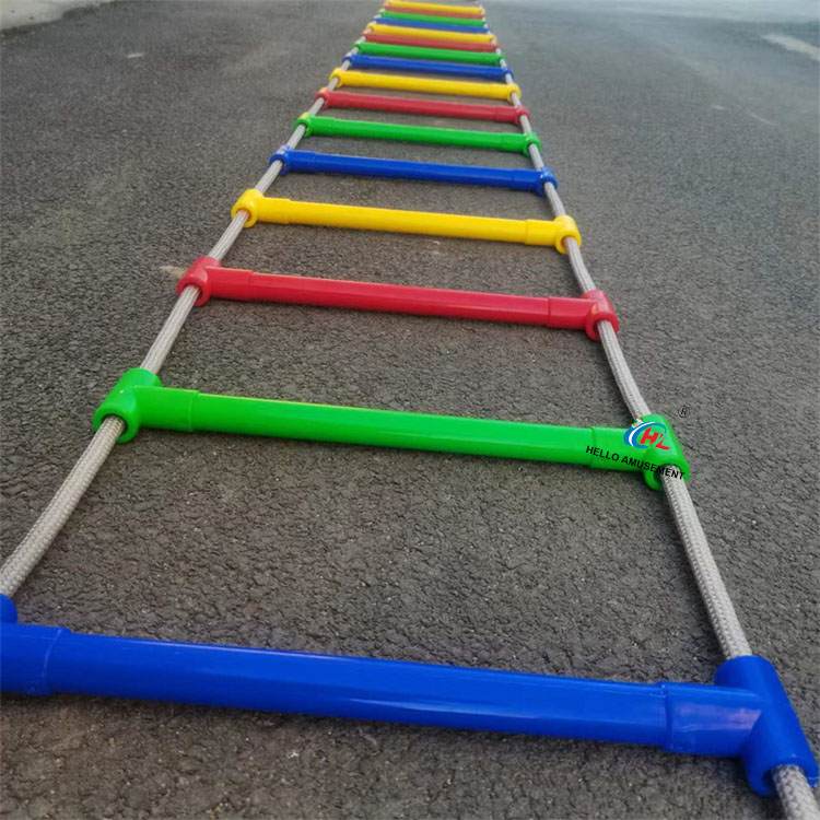 Colorful plastic cross-file climbing ladder accessories 2
